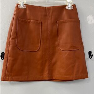 Maeve by Anthropologie  Tan Skirt with Pockets